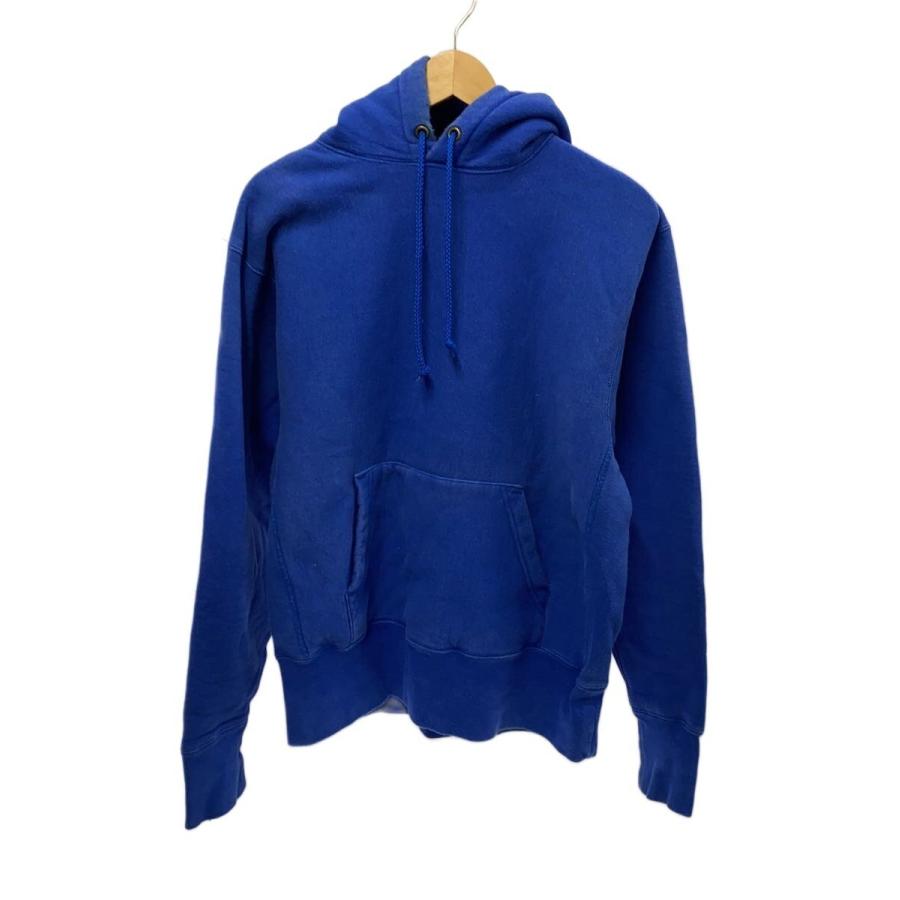 パーカー CAMBER CROSS KNIT PULLOVER HOODED PARKA CAMBER◇CROSS KNIT PULLOVER HOODED PARKA/パーカー/M/コットン/BLU