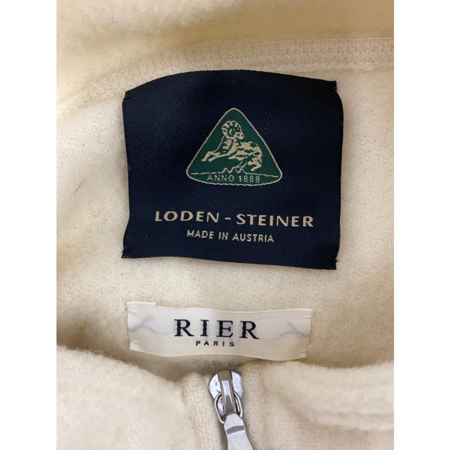 RIER◇LODEN-STINER/ハーフジップ/フリースジャケット/L/ウール/IVO