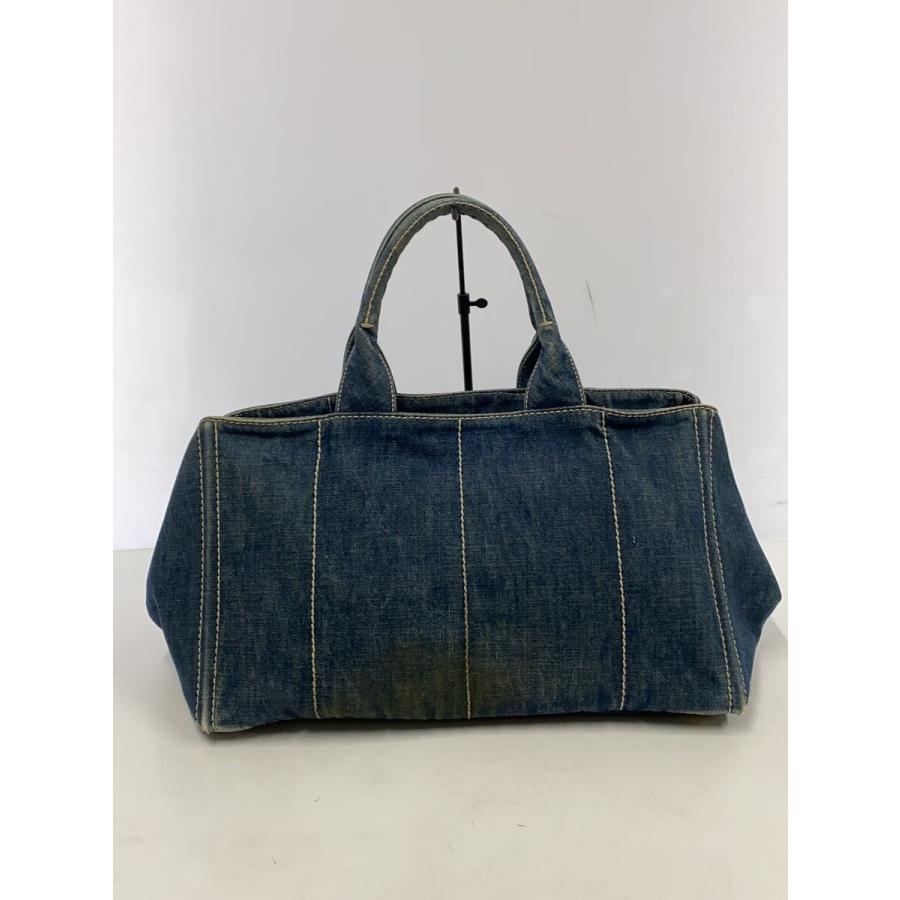 PRADA◇カナパトートバッグ/デニム/IDG : セカンドストリートYahoo!店