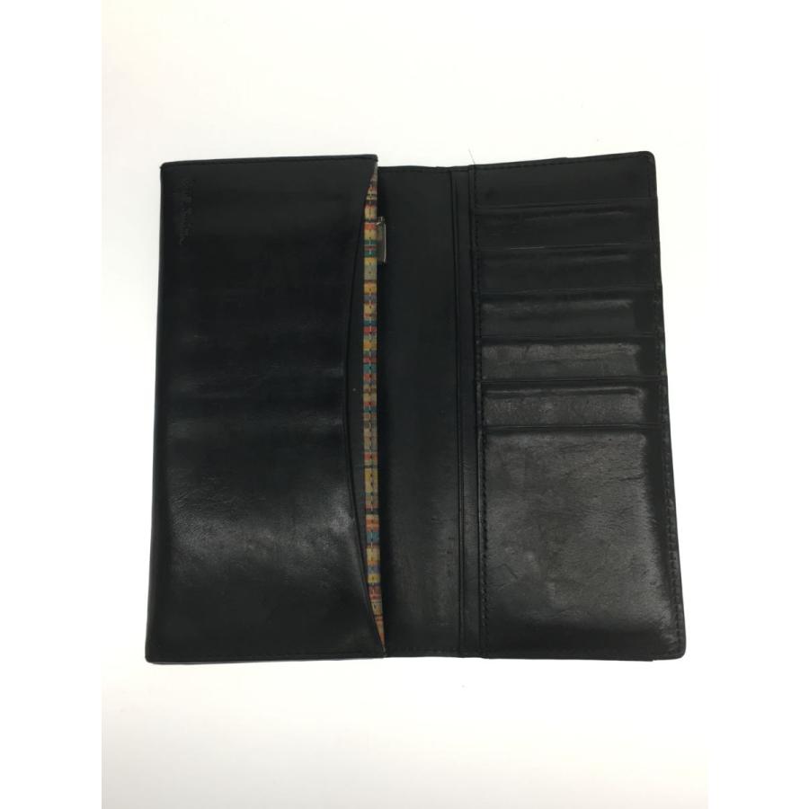 Paul Smith◇ポールスミス/長財布/レザー/ブラック/無地/メンズ Paul Smith◇ポールスミス/長財布/レザー/ブラック/無地/メンズ
