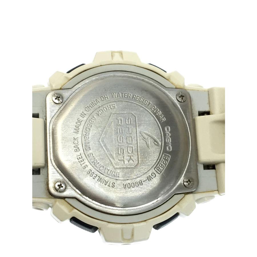 CASIO◇ソーラー腕時計・G-SHOCK/デジタル/WHT/GW-8900A-7JF