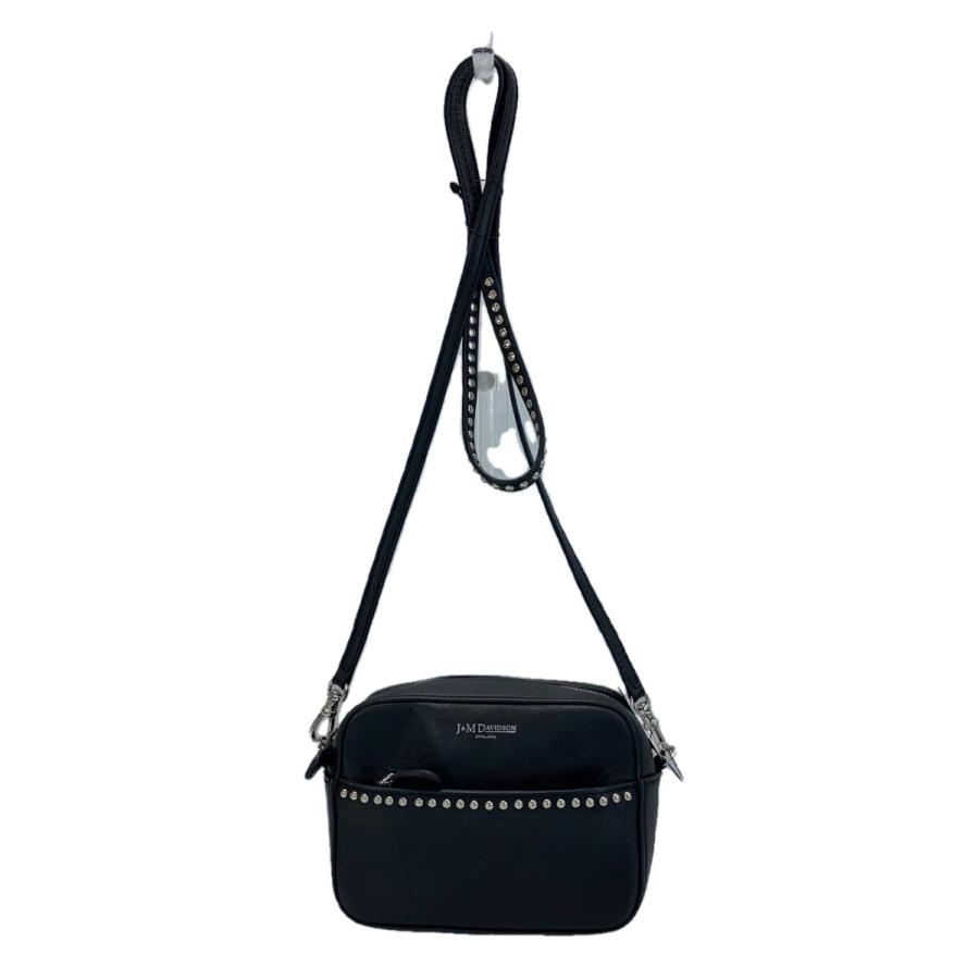 ✨️極美品✨　J&MDavidson リップスティック　ショルダーバッグ 黒 J&M DAVIDSON◇ショルダーバッグ/レザー/BLK/リップスティック/2way