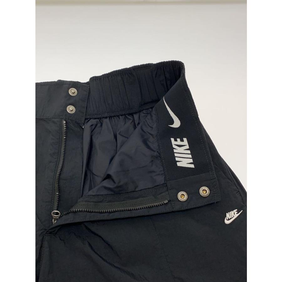 NIKE◇ボトム/L/ナイロン/BLK/HJ6858-010/ハイウエストウーブン NIKE◇ボトム/L/ナイロン/BLK/HJ6858-010/ハイウエストウーブン
