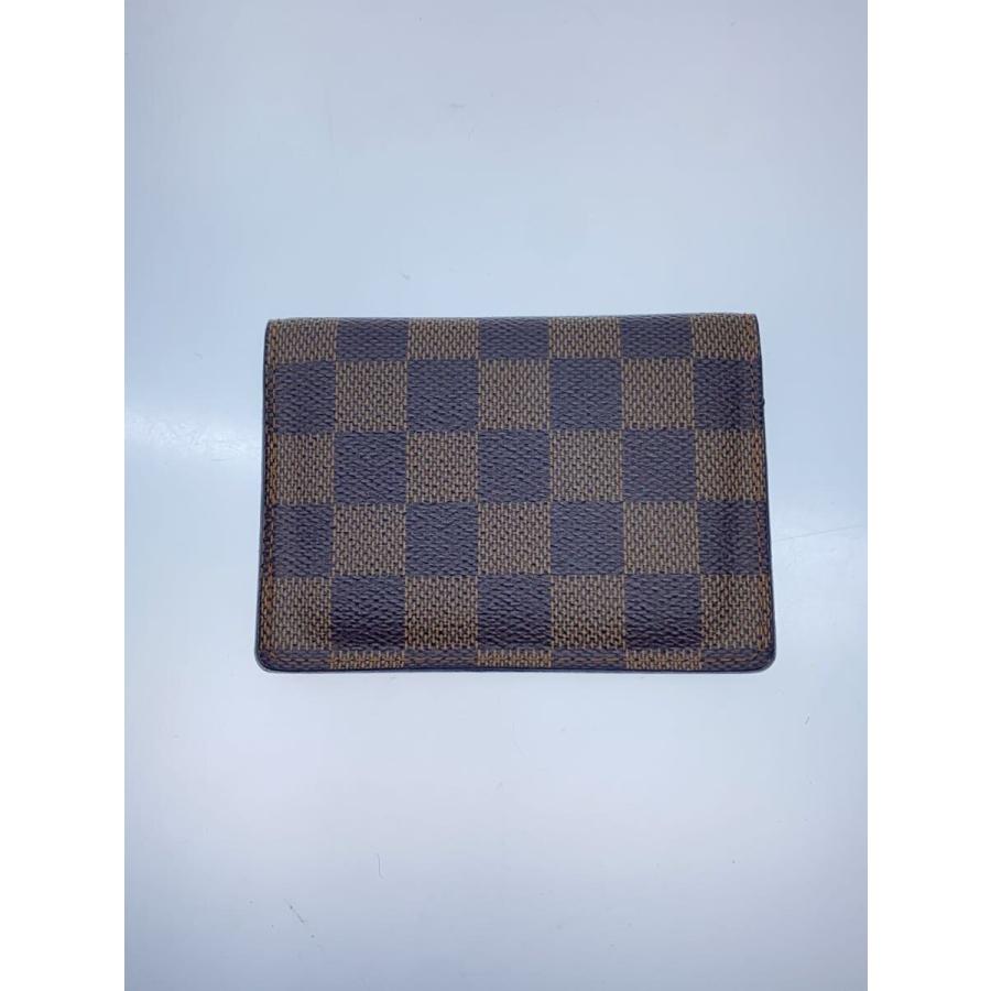 LOUIS VUITTON◇カードケース/レザー/BRW/総柄/レディース/N60533