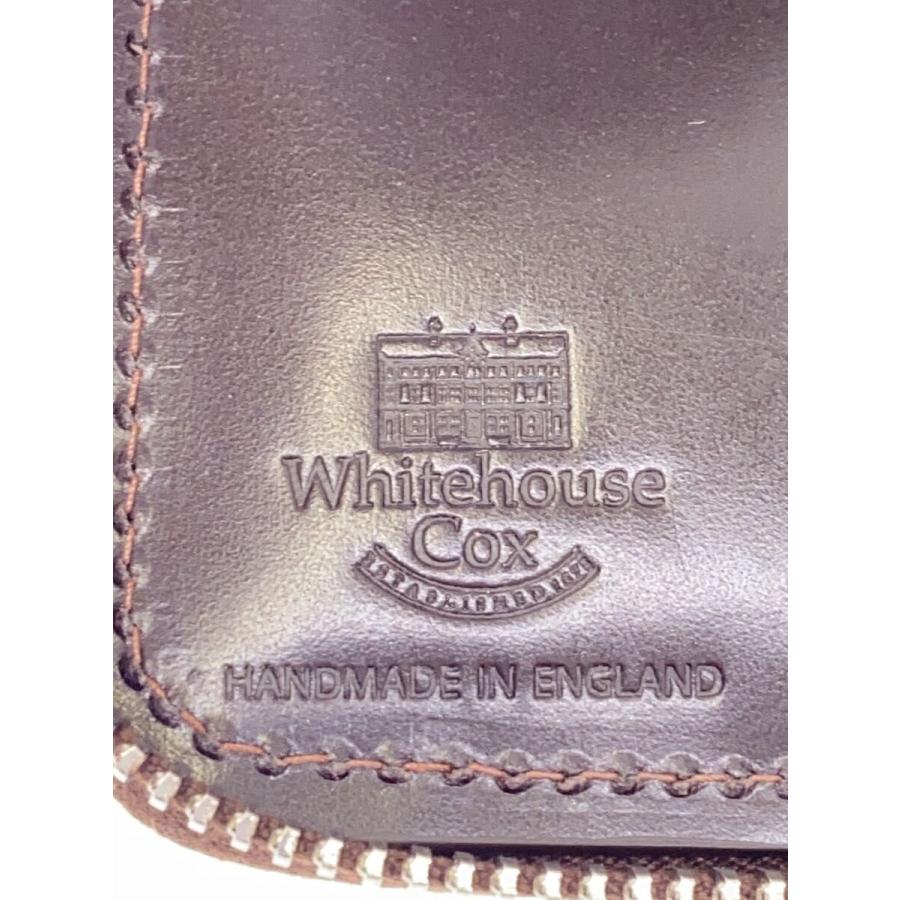 White house Cox◇2つ折り財布/レザー/BRW/メンズ/WHC 1957 : セカンド