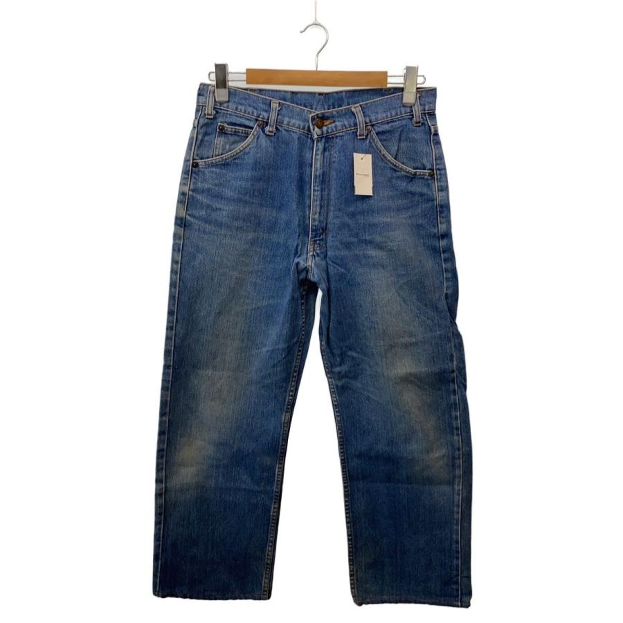 Levi's◇80s/オレンジタブ/日本製/裏J22/ボトム/33/コットン/IDG/無地