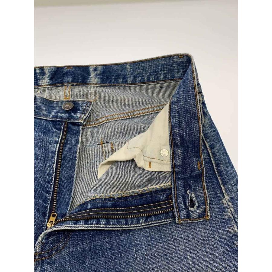 Levi's◇VT/505/66前期ポケット裏シングル/ボタン裏8/パッチ欠損