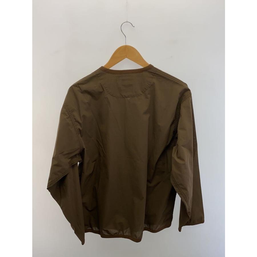 DANTON DT-A0144 シャツカーディガン サイズ42 DANTON◇シャツカーディガン/カーディガン(薄手)/42/コットン/BRW/DT