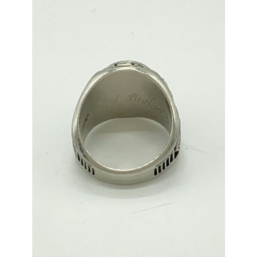 【90s~】カレッジリング アメカジ ストーンリング Silver925 90S/カレッジリング/リング/SILVER/14号/カラーストーン/SLV/メンズ