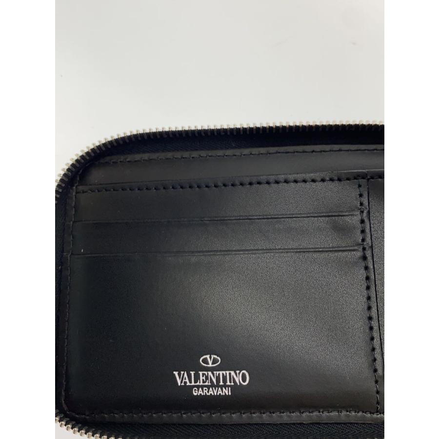 VALENTINO GARAVANI◇ネックウォレット/財布/--/BLK/無地/メンズ