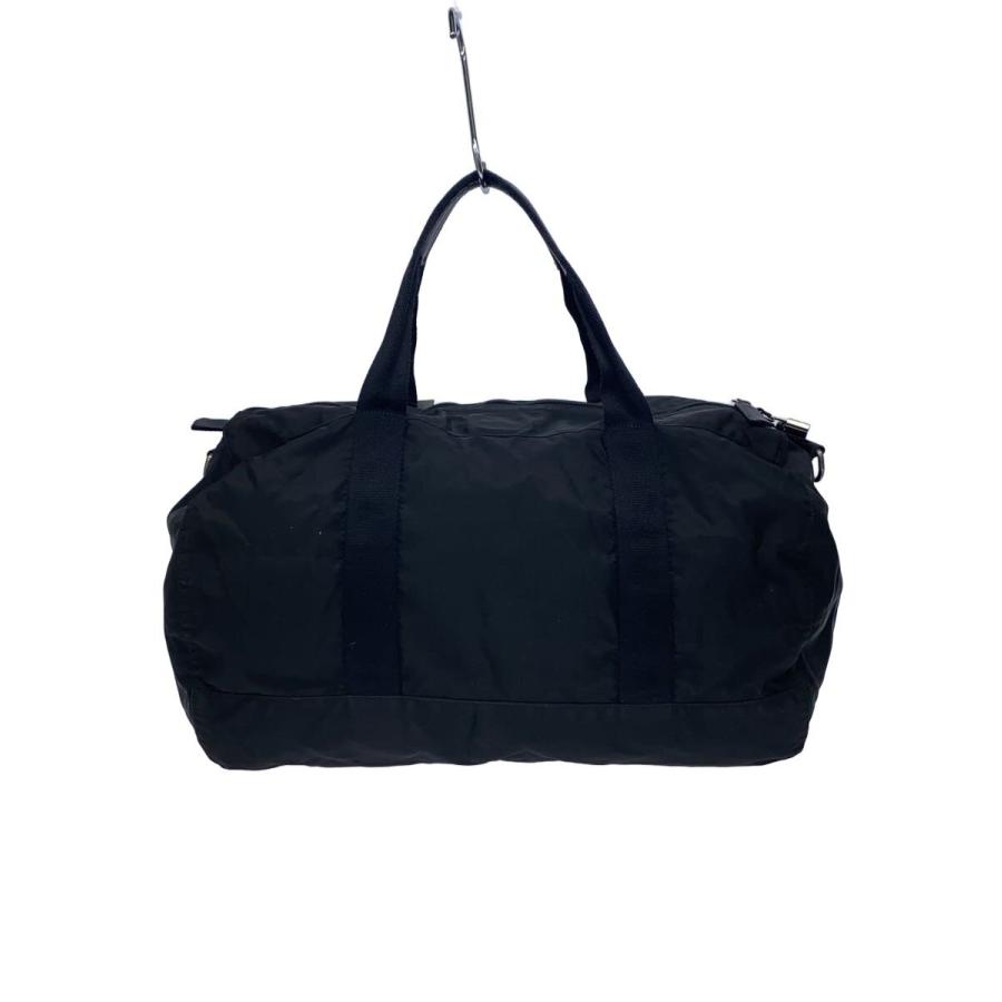 【美品】PRADA プラダ ボストンバッグ ナイロン ブラック PRADA◇ボストンバッグ/ナイロン/BLK// : セカンドストリートYahoo!店