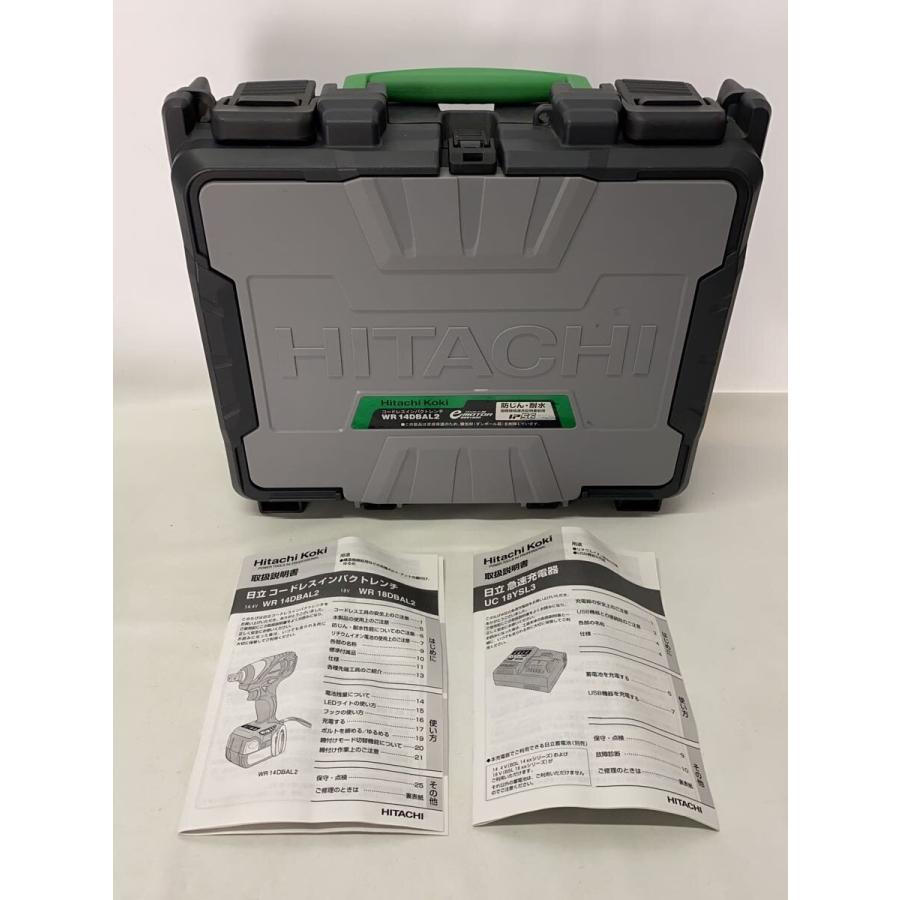 HiKOKI◇電動工具/WR 14DBAL2/コードレスインパクトレンチ HiKOKI◇電動工具/WR 14DBAL2/コードレスインパクトレンチ