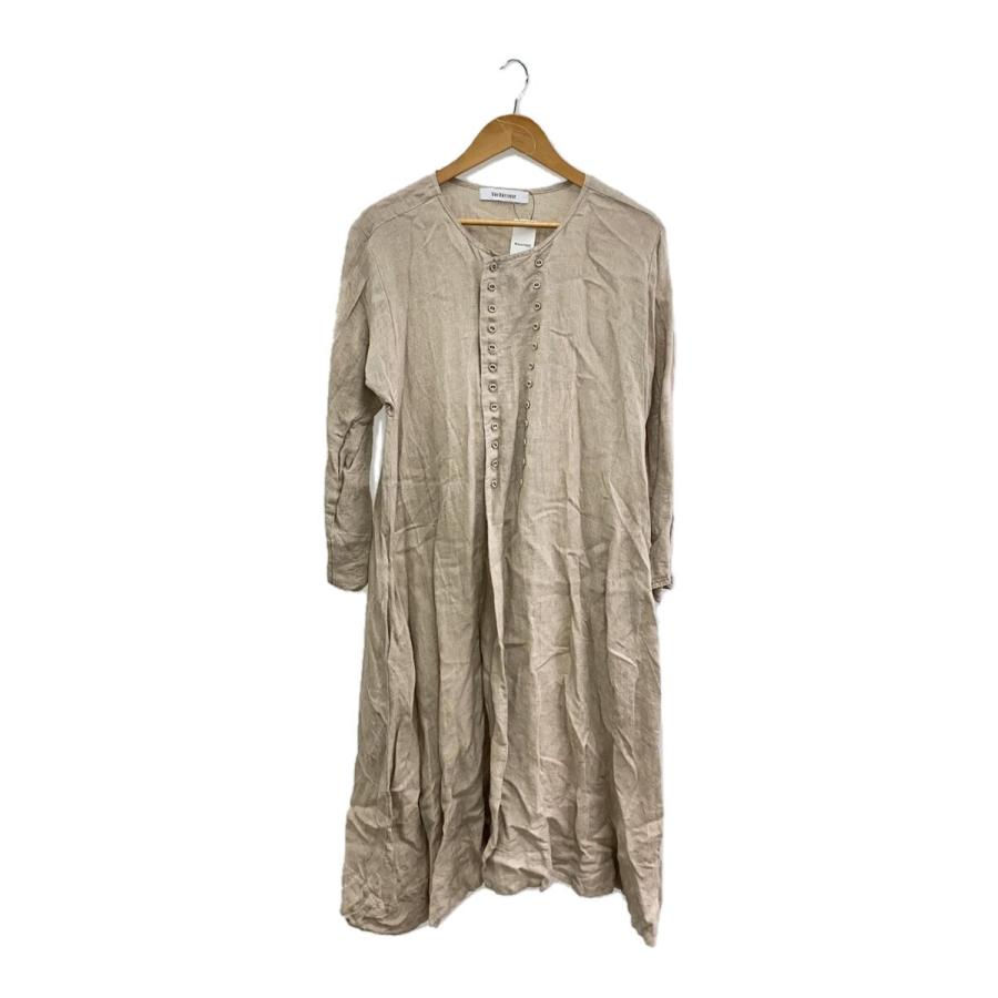 veritecoeur◇長袖ワンピース/--/リネン/BEG/無地/VC-1776 : セカンド  