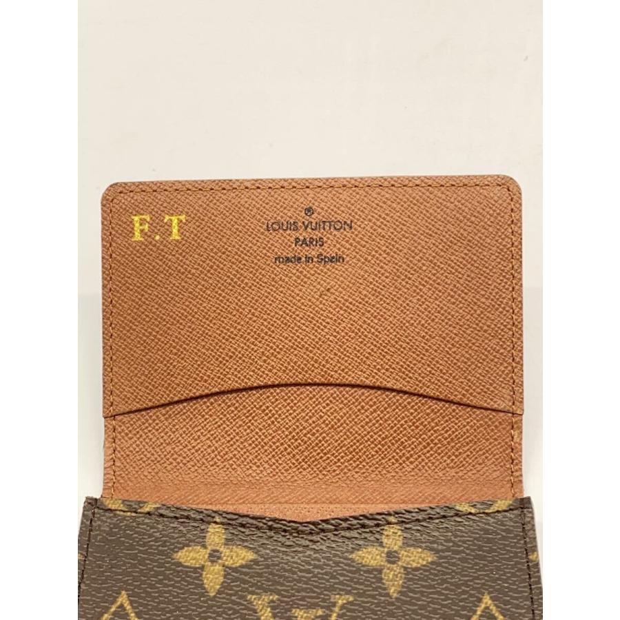 LOUIS VUITTON◇アンヴェロップ・カルト・ドゥ・ヴィジット_モノグラム