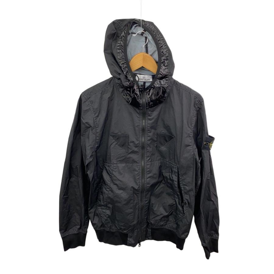 STONE ISLAND◇ナイロンジャケット/S/ナイロン/BLK/無地/781540723