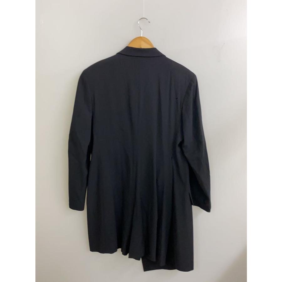 【最終値下げ】Yohji Yamamoto コートHV-J19-100 YOHJI YAMAMOTO◇コート/--/ウール/BLK/無地/FZ-J19-100 : セカンド