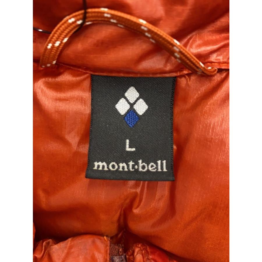 mont-bell◇ダウンベスト/L/ナイロン/ORN/1101468 : セカンド