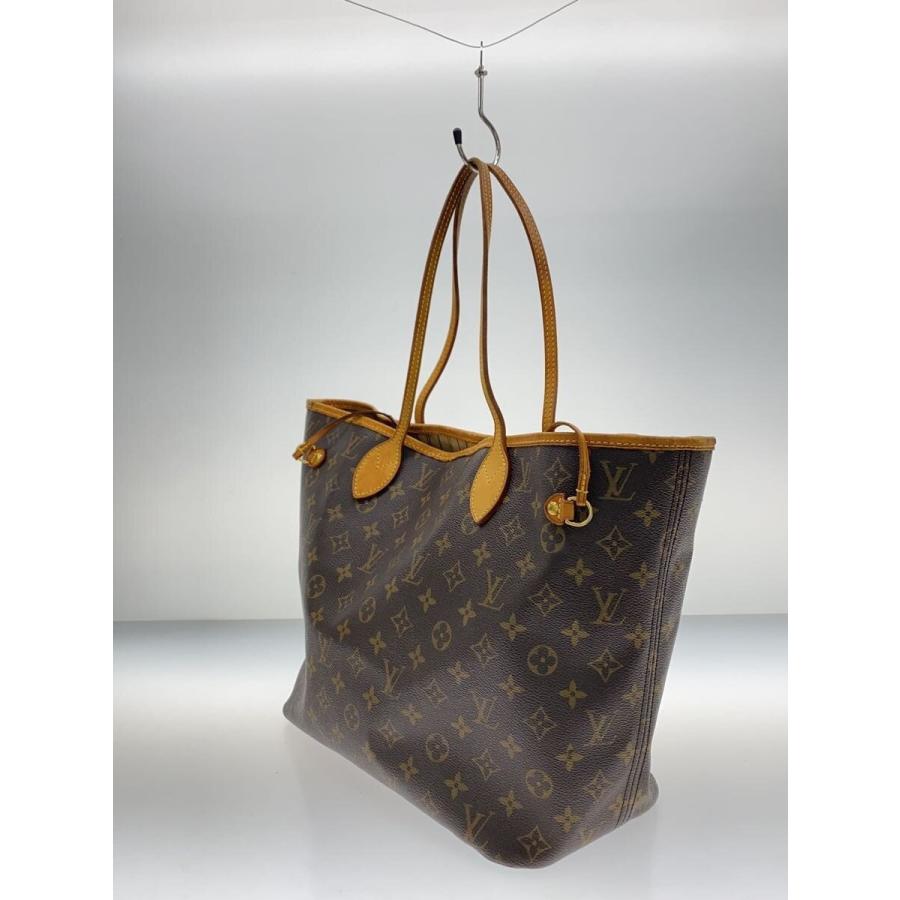 LOUIS VUITTON◇1)ネヴァーフルMM_モノグラム・キャンバス/PVC/BRW