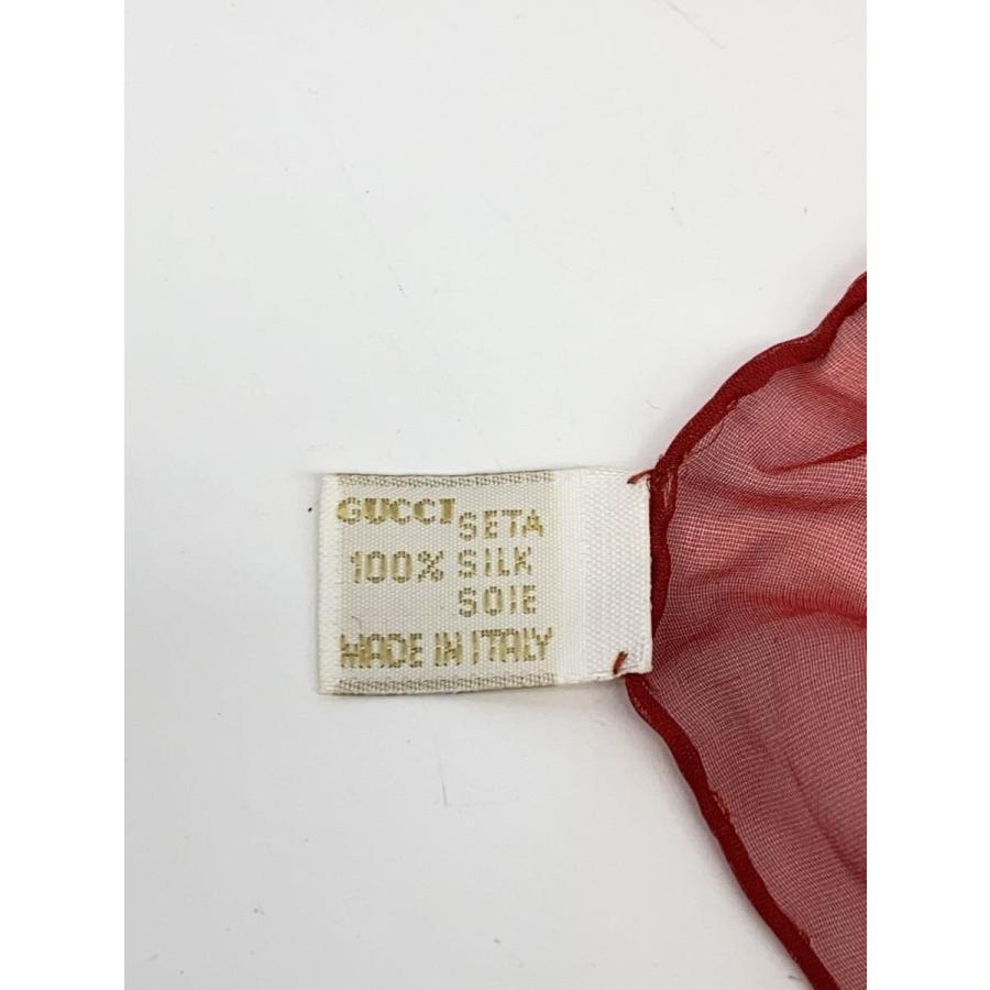 GUCCI◆ストール/シルク/RED/レディース//_2