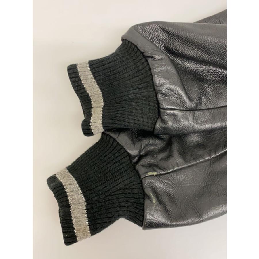 STUSSY◇スタジャン/XL/ウール/BLK/無地 : セカンドストリートYahoo!店