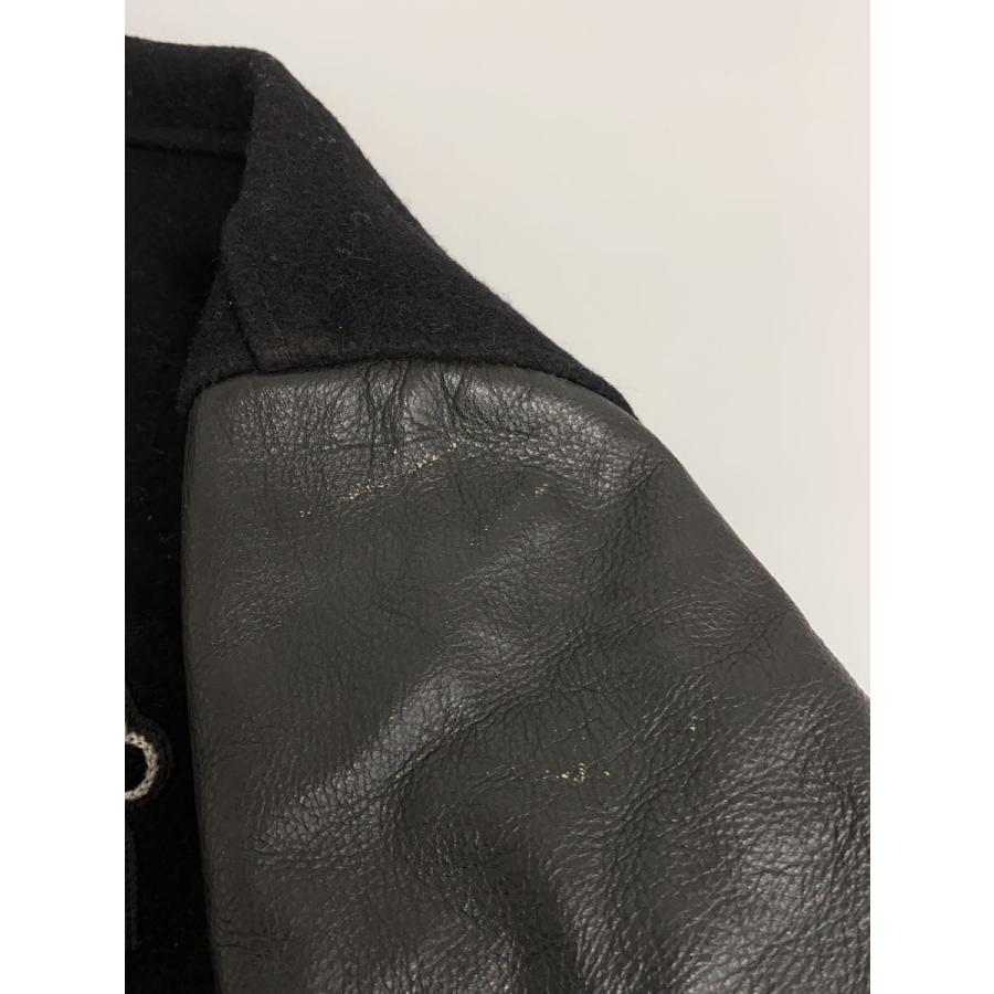 Stüssy スタジャン ブラック XLサイズ STUSSY◇スタジャン/XL/ウール/BLK/無地 : セカンドストリートYahoo!店