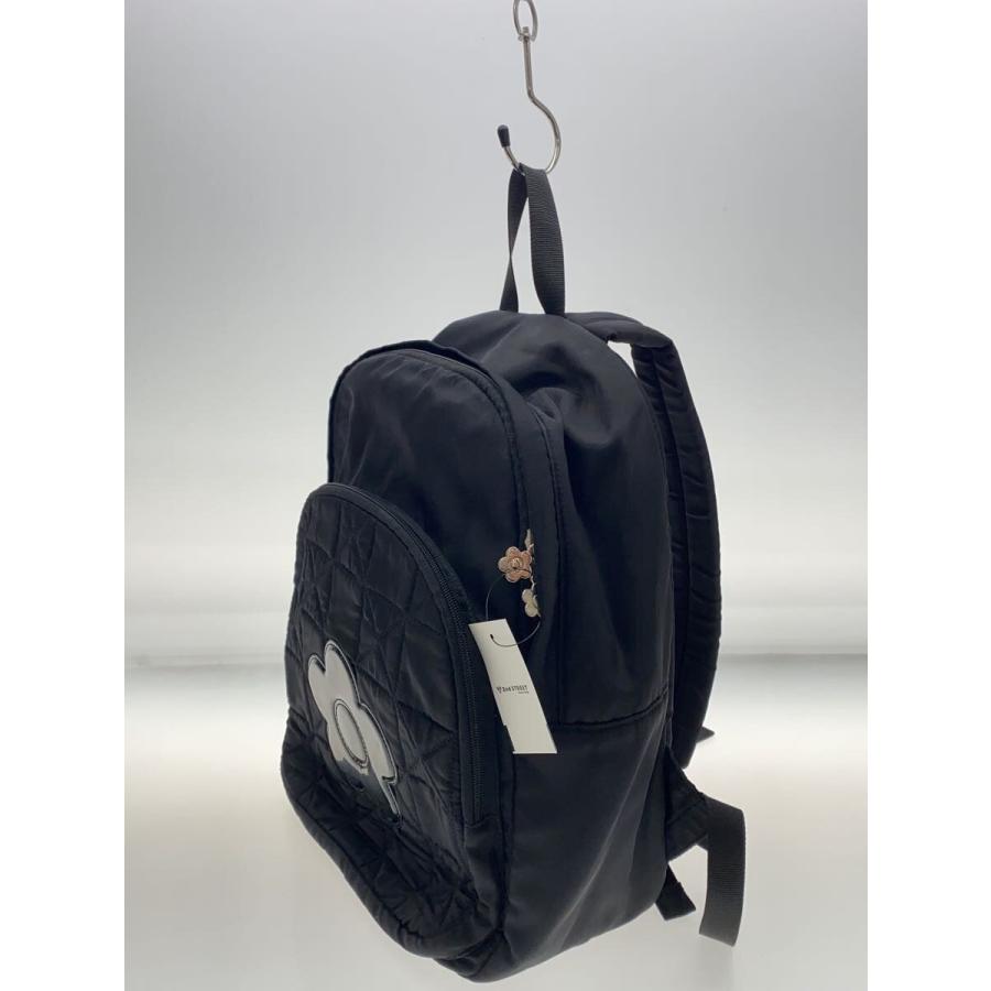 美品✨マリークワント リュック　ナイロン　ブラック MARY QUANT◇リュック/ナイロン/BLK/無地// : セカンドストリートYahoo