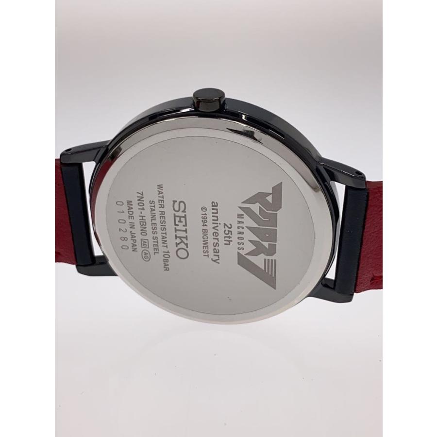 SEIKO腕時計 未使用品、傷なし SEIKO◇腕時計/アナログ/--/RED/BLK/7N01-HBN0// : セカンドストリート