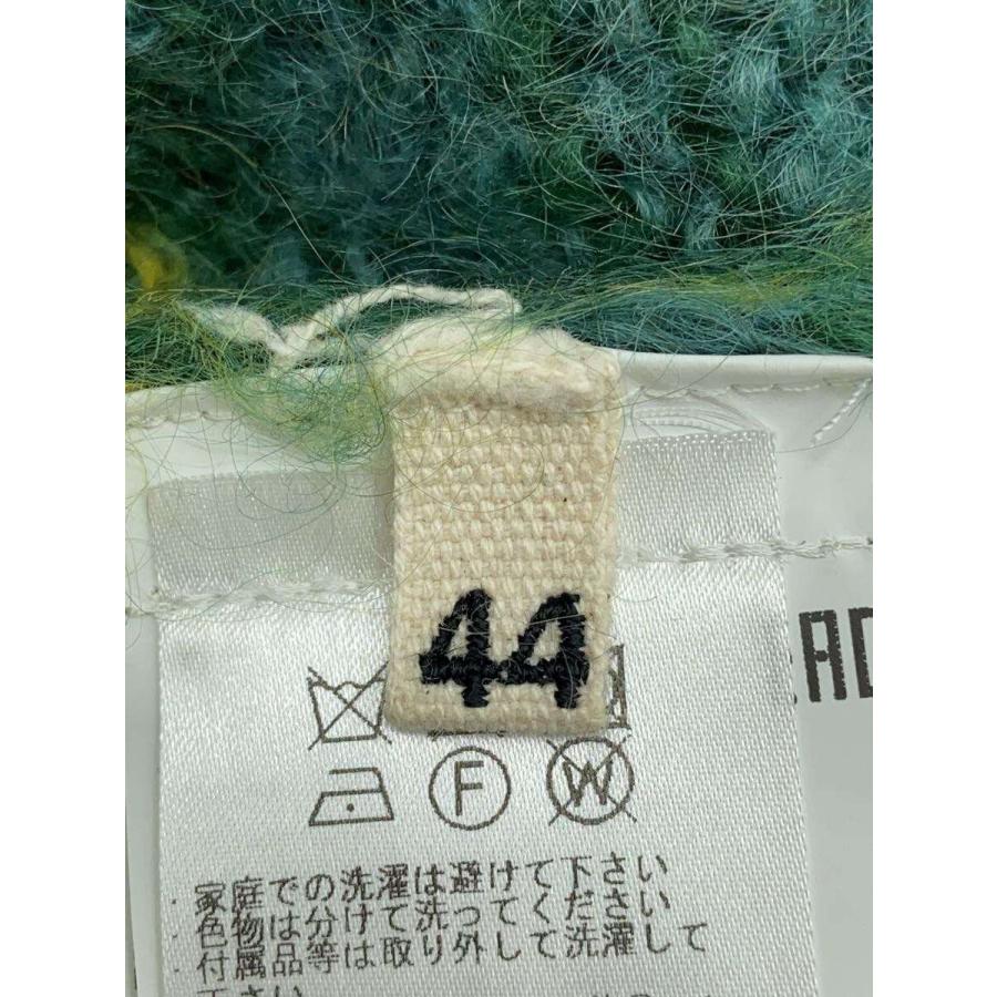 MARNI◇ニット・セーター(厚手)/44/モヘア/GRN/ボーダー 