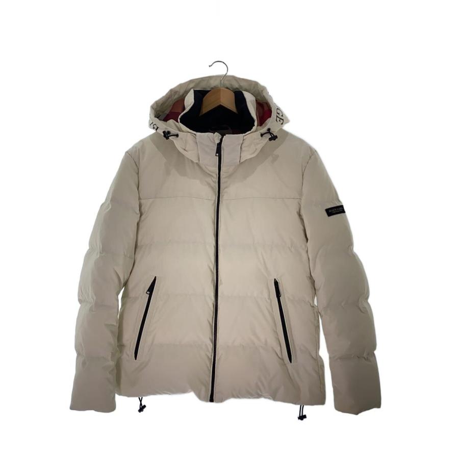 【匿名配送】BLACK LABEL CRESTBRIDGE ダウン LL BLACK LABEL CRESTBRIDGE◇ダウンジャケット/LL/ポリエステル/WHT