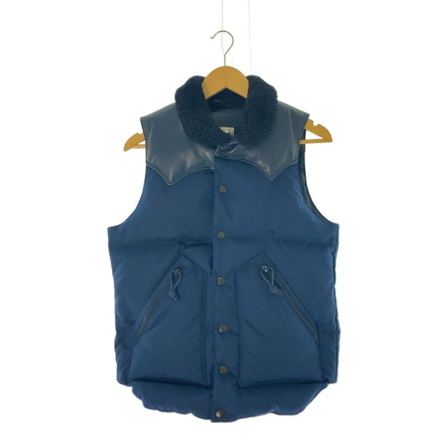 Rocky Mountain Featherbed◇ダウンベスト/36/ナイロン/NVY/290-172-02 