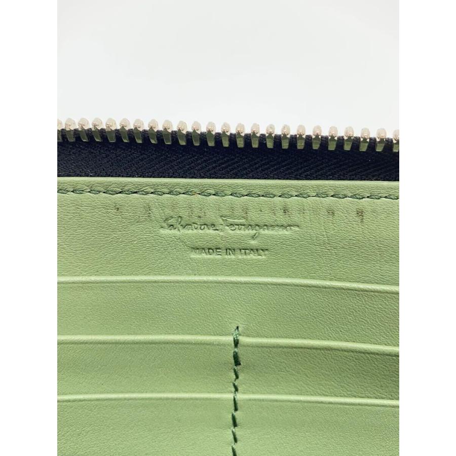 Salvatore Ferragamo◇長財布/レザー/ブラック/メンズ/IY-66A590