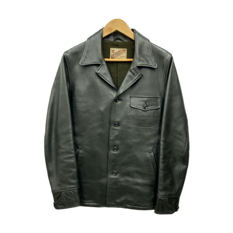 Y'2 LEATHER アニリンホースレザージャケット ls16 size38 Y'2 LEATHERワイツーレザー LS-16 ANILINE HORSE SHIRTS JKT