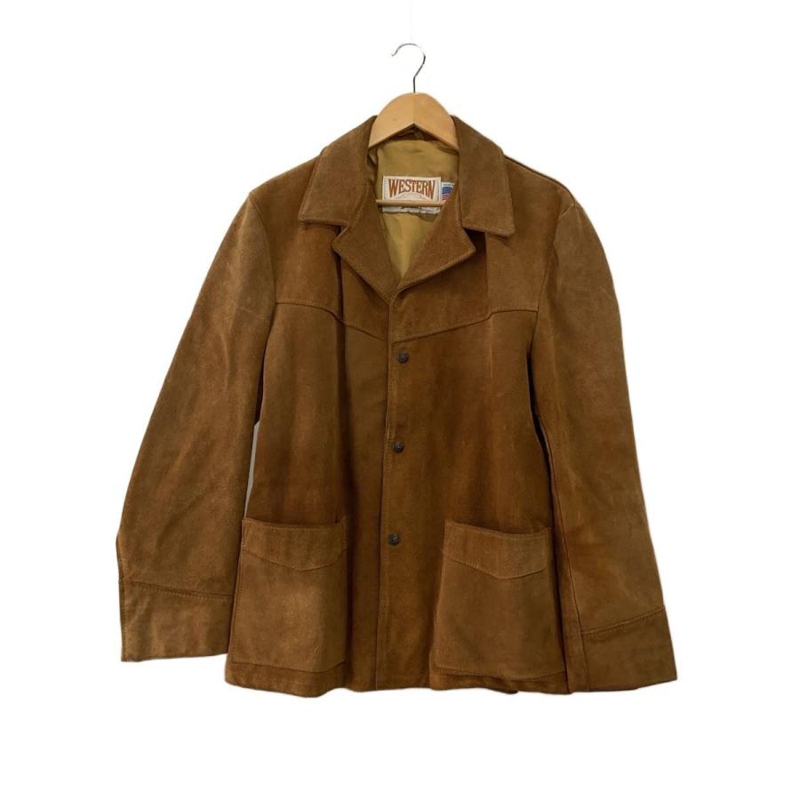 Schott◇WESTERN by Schott/レザージャケット・ブルゾン/40/スウェード