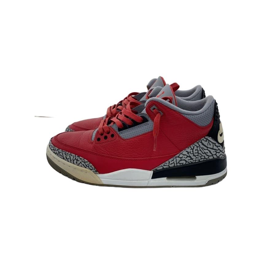 NIKE◇AIR JORDAN 3 RETRO SE/エアジョーダン レトロ/レッド/CK5692 