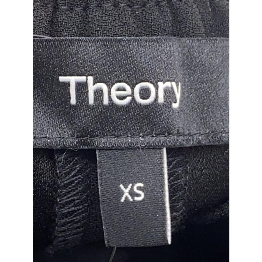 専用　セオリー 25SS サテン クレープ ストレート プルオンパンツ 洗える theory◇25SS/SATIN CREPE ST RLX PULLON/XS/--/BLK/01-5206403-050