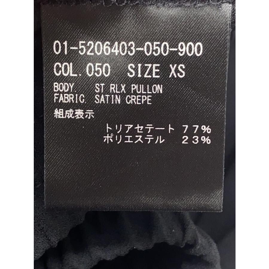 theory◇25SS/SATIN CREPE ST RLX PULLON/XS/--/BLK/01-5206403-050