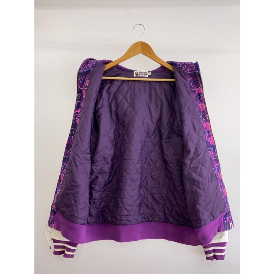 A BATHING APE◇シャークパーカー/ジップパーカー/L/コットン/PUP