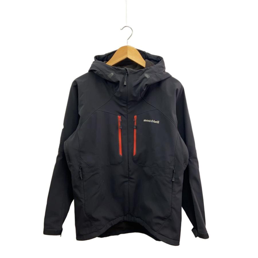 mont-bell◇パウダーシェッド パーカ/M/ナイロン/BLK : セカンド