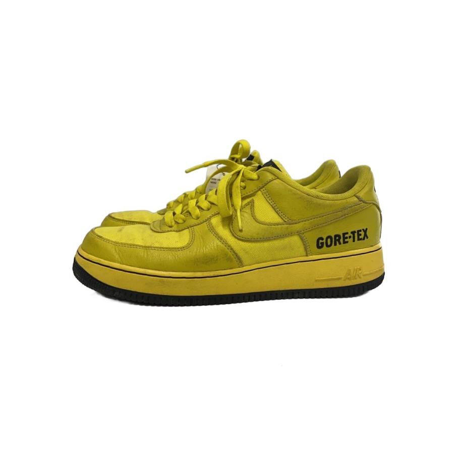 NIKE◇AIR FORCE 1 GTX/エアフォース ゴアテックス/イエロー/CK2630