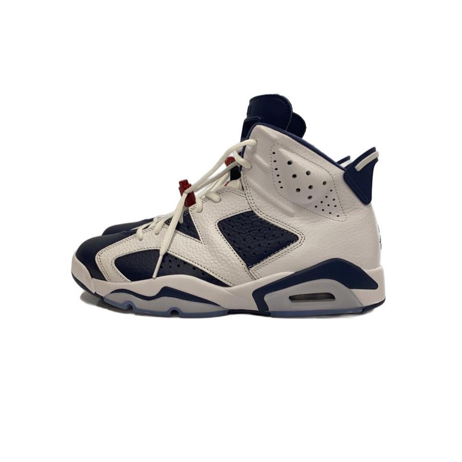 NIKE◇AIR JORDAN 6 RETRO_エアジョーダン RETRO/27.5cm/WHT