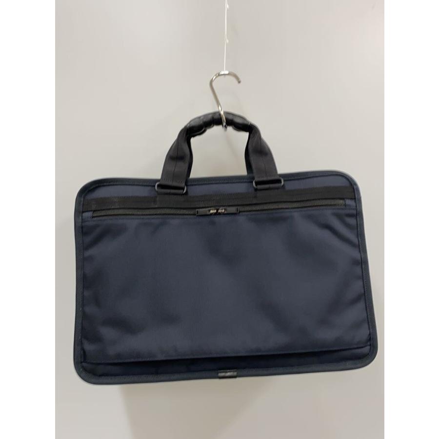 PORTER◇αGEL GRIP/2WAY BRIEFCASE/--/NVY/無地/381-17036 : セカンド