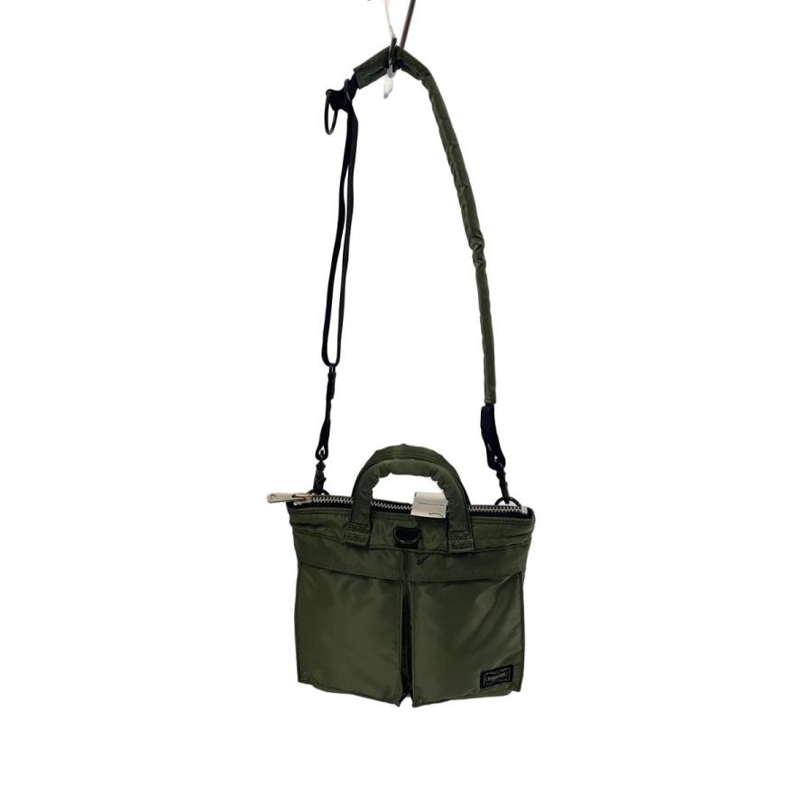 PORTER◇PX TANKER/2WAY HELMET BAG/ナイロン/GRN/376-09316