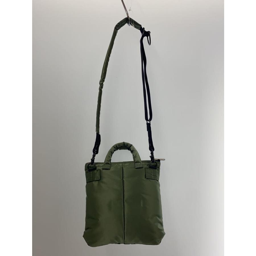 PORTER◇PX TANKER/2WAY HELMET BAG/ナイロン/GRN/376-09316