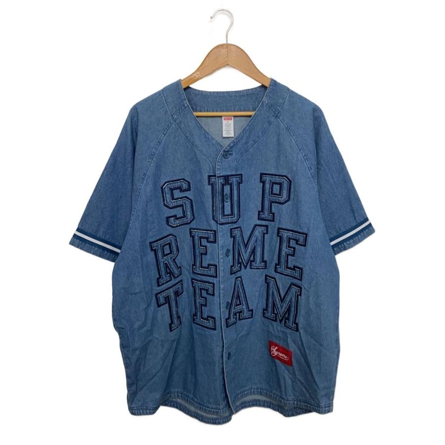 シュプリーム Supreme 25SS デニム半袖シャツ XL Supreme◇半袖シャツ/XL/デニム/IDG : セカンドストリートYahoo!店