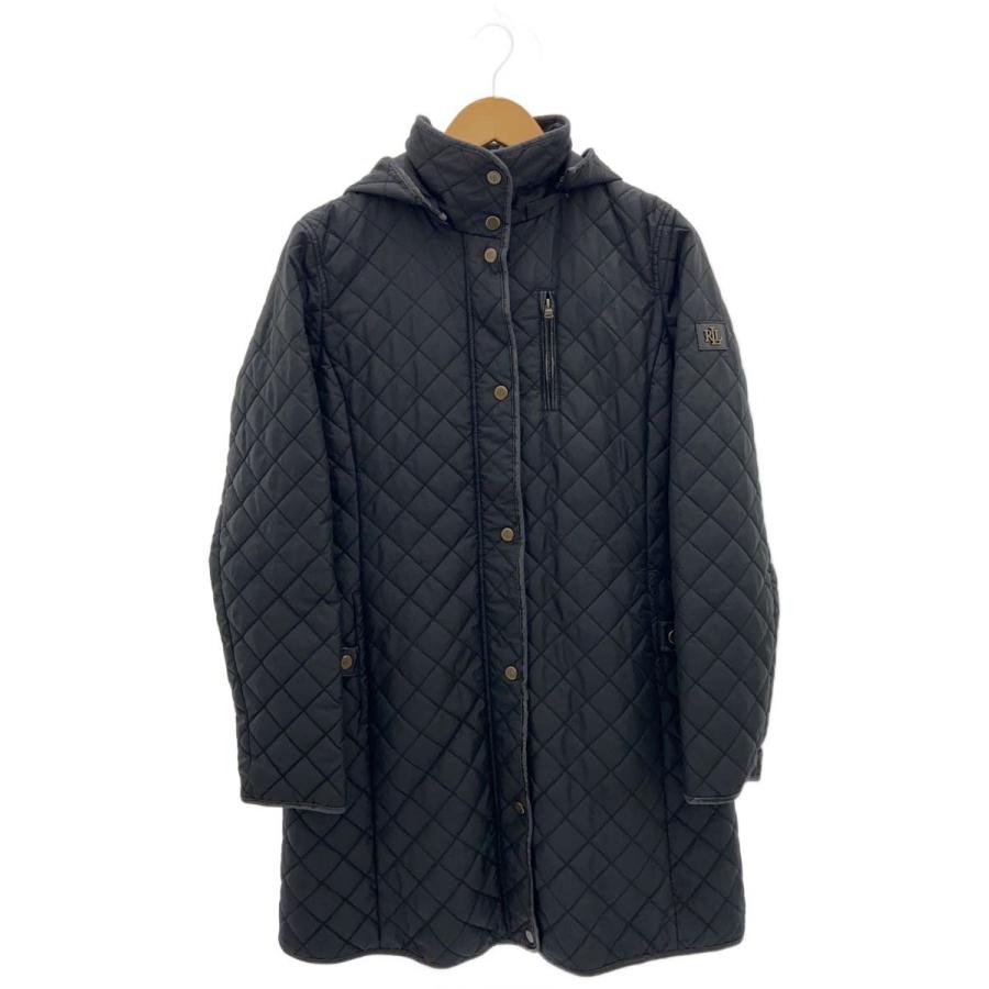 LAUREN RALPH LAUREN◇キルティングコート/裏地スカーフ柄/コート/M
