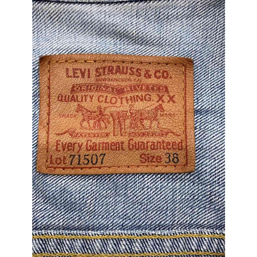 Levi's◇71507XX/90s/2nd/復刻/日本製/Gジャン/38/デニム/IDG