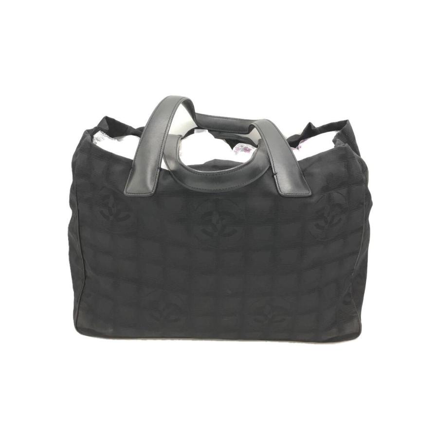 CHANEL◇トートバッグ/PVC/BLK/総柄 : 2338171117981 : セカンド  