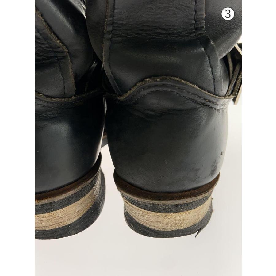 RED WING◇2268 pt91/エンジニアブーツ/US5/BLK/レザー// : セカンド