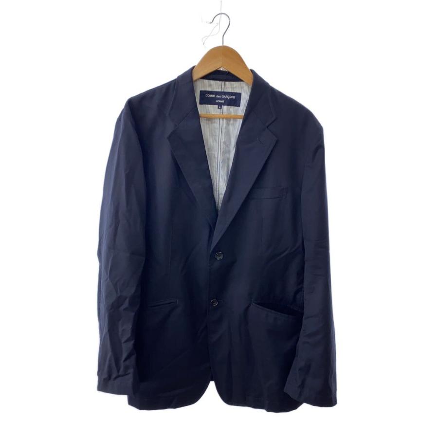 COMME des GARCONS HOMME◇24AW/ウールギャバテーラードジャケット/L