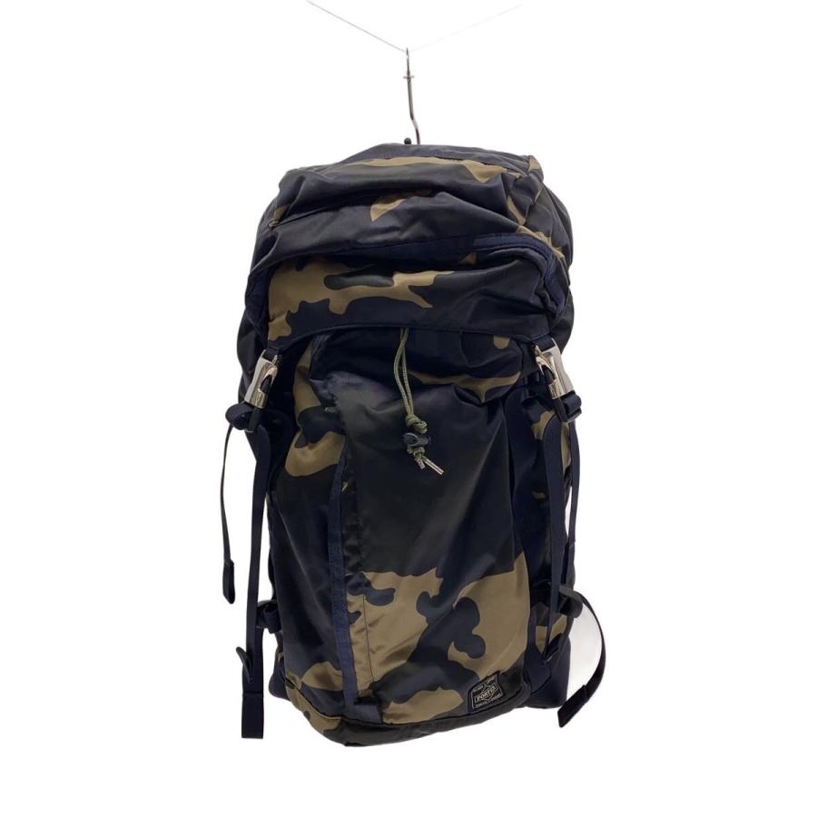 PORTER◇COUNTER SHADE BACK PACK/リュック/ナイロン/NVY/カモフラ/381